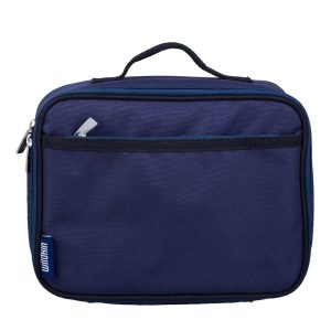 Wildkin Kids Insulated Lunch Box in Solid Colors – Durable and Reusable for School & Travel