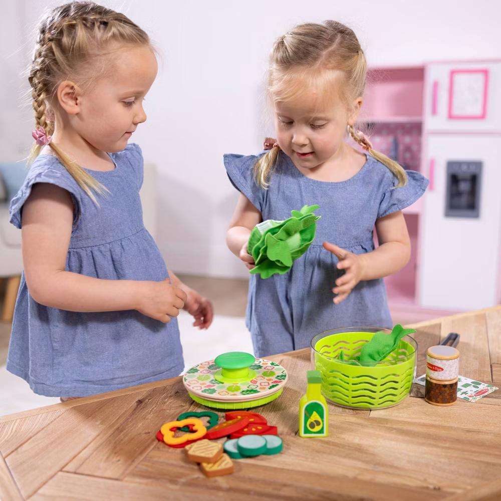 Salad Spinner Play Set, Pretend Play Food - Image 2