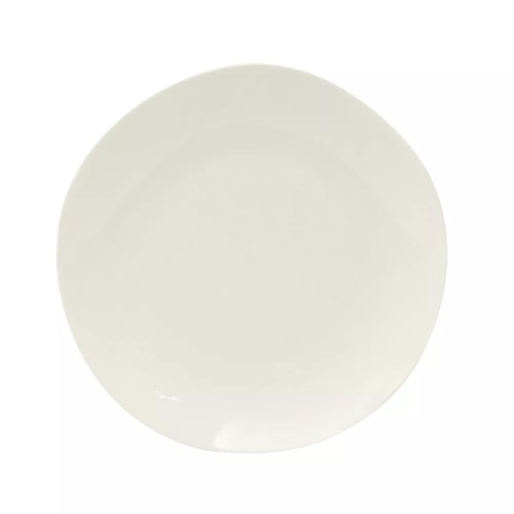 Lindendale 16 Piece Porcelain Ceramic Plates and Bowls Dishes Scratch and Chip Resistant Service for 4 Dinnerware Set - White - Image 13
