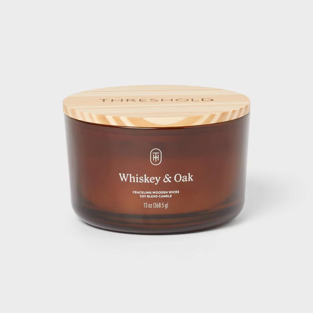 Glass Wooden Wick Jar Candle - Image 86