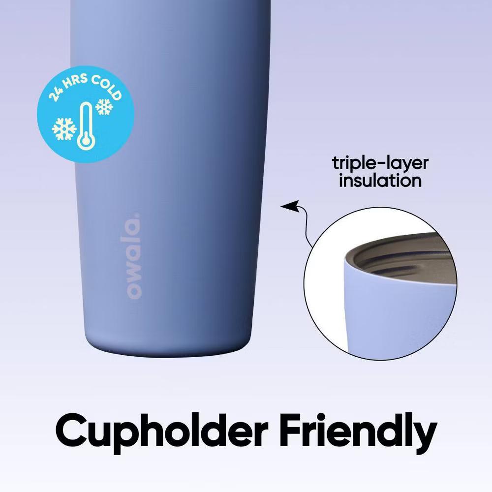 Stainless Steel FreeSip Sway Water Bottle - Image 51