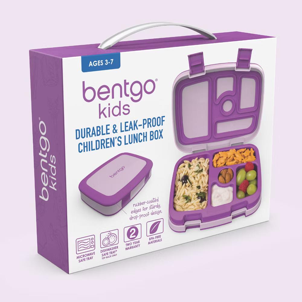 Kids' Brights Leakproof, 5 Compartment Bento-Style Kids' Lunch Box - Image 15