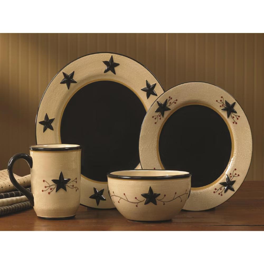 Park Designs Star Vine Cereal Bowl Set of 4