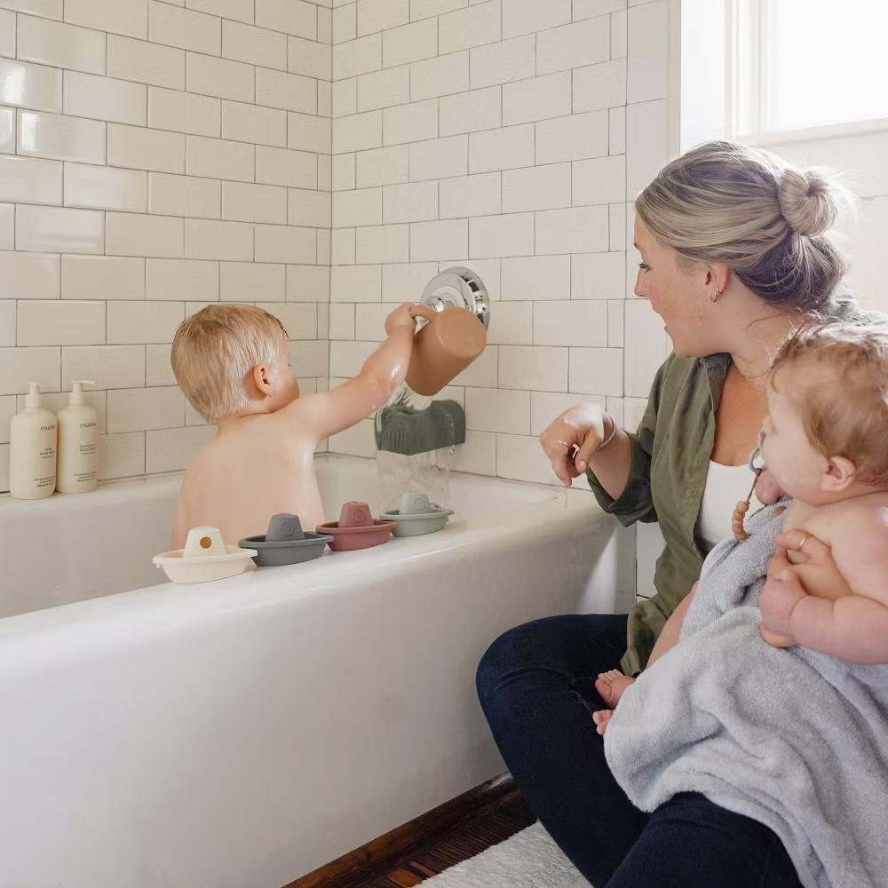 Mushie Bath Boat Toys