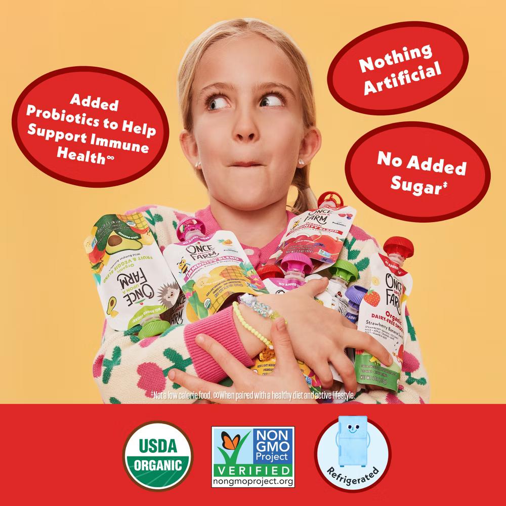 Organic Immunity Blend Apple, Cherry, & Elderberry ' Snack - 3.2oz - Image 6