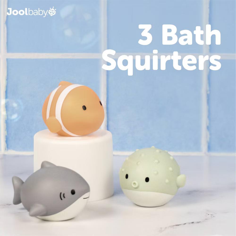 Jool Baby Bathtime Adventure Bath Toy Gift Set - 15pc: Animals, Sensory Development, Fine Motor Skills - Image 4