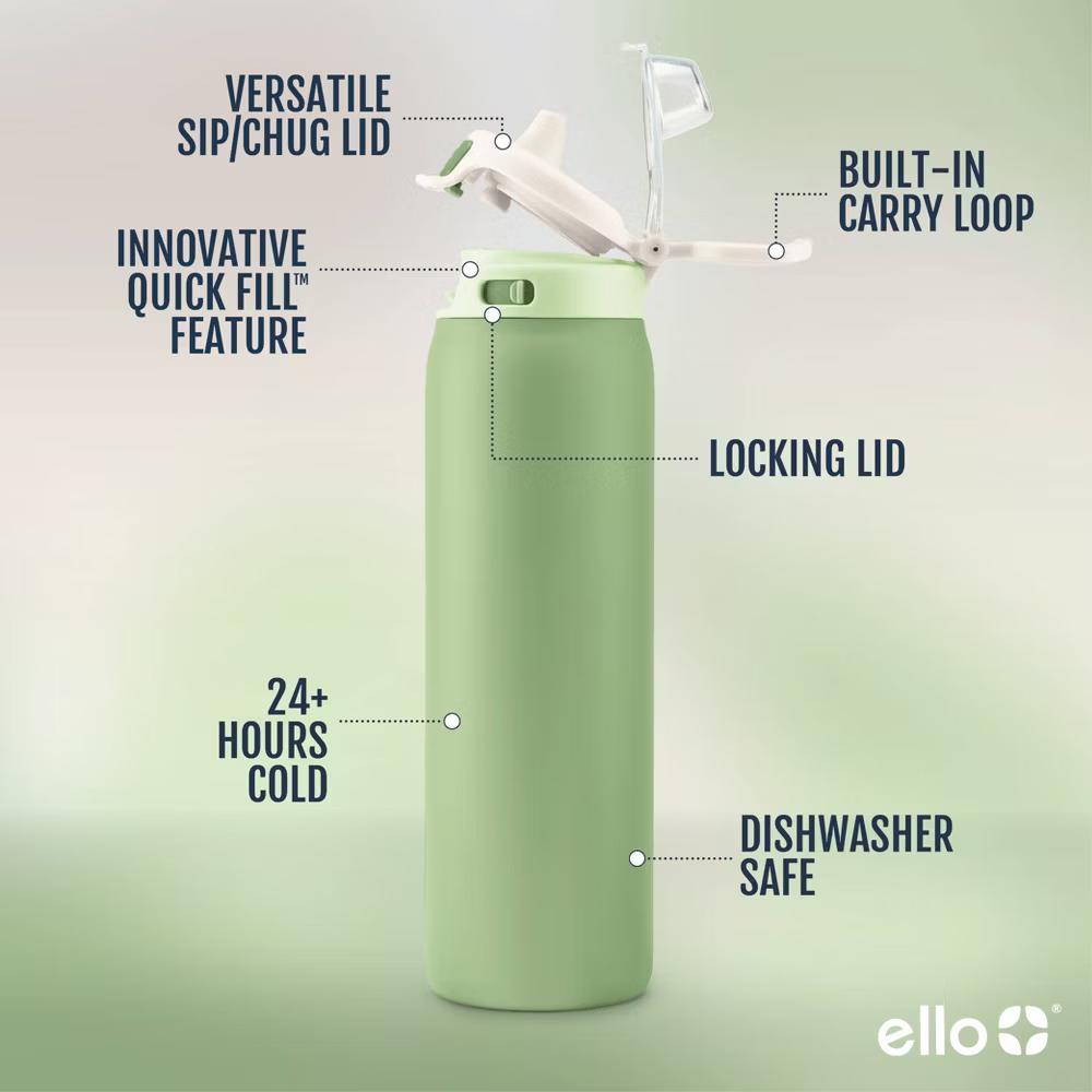 Pop and Fill Stainless Steel Water Bottle - Image 19