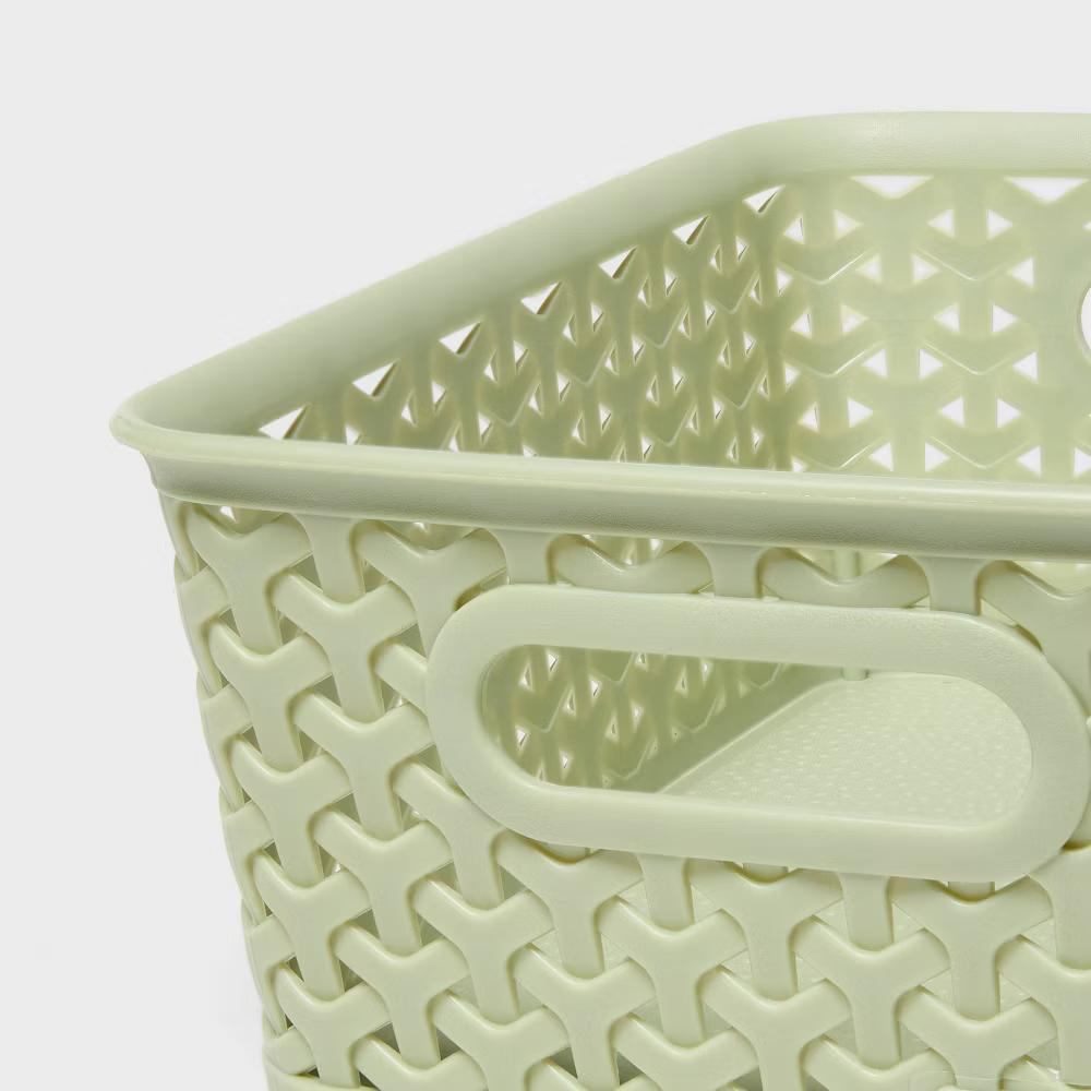 Y-Weave Small Decorative Storage Basket - Image 21