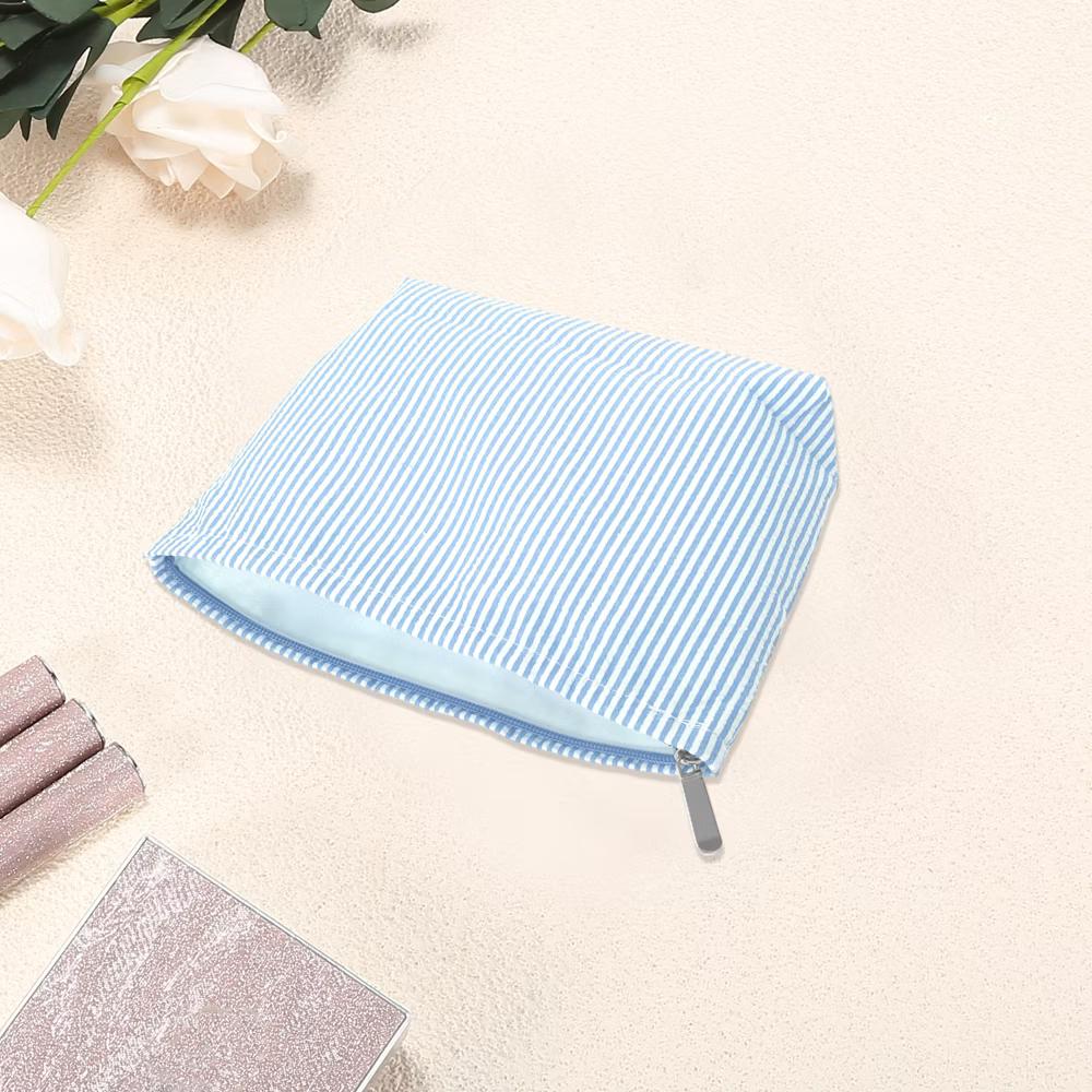 Seersucker Stripes Makeup Bag 1 Pc - Image 14
