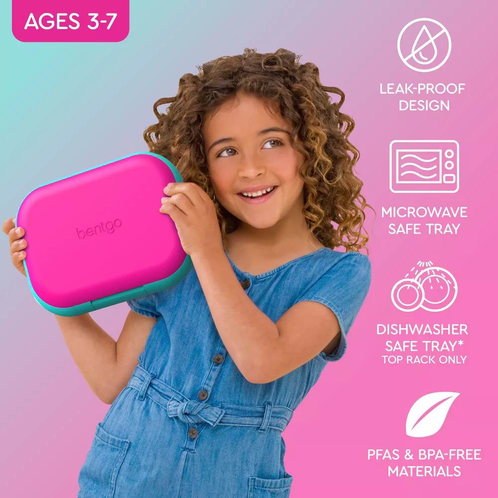 Kids' Chill Lunch Box, Bento-Style Solution, 4 Compartments & Removable Ice Pack - Image 3