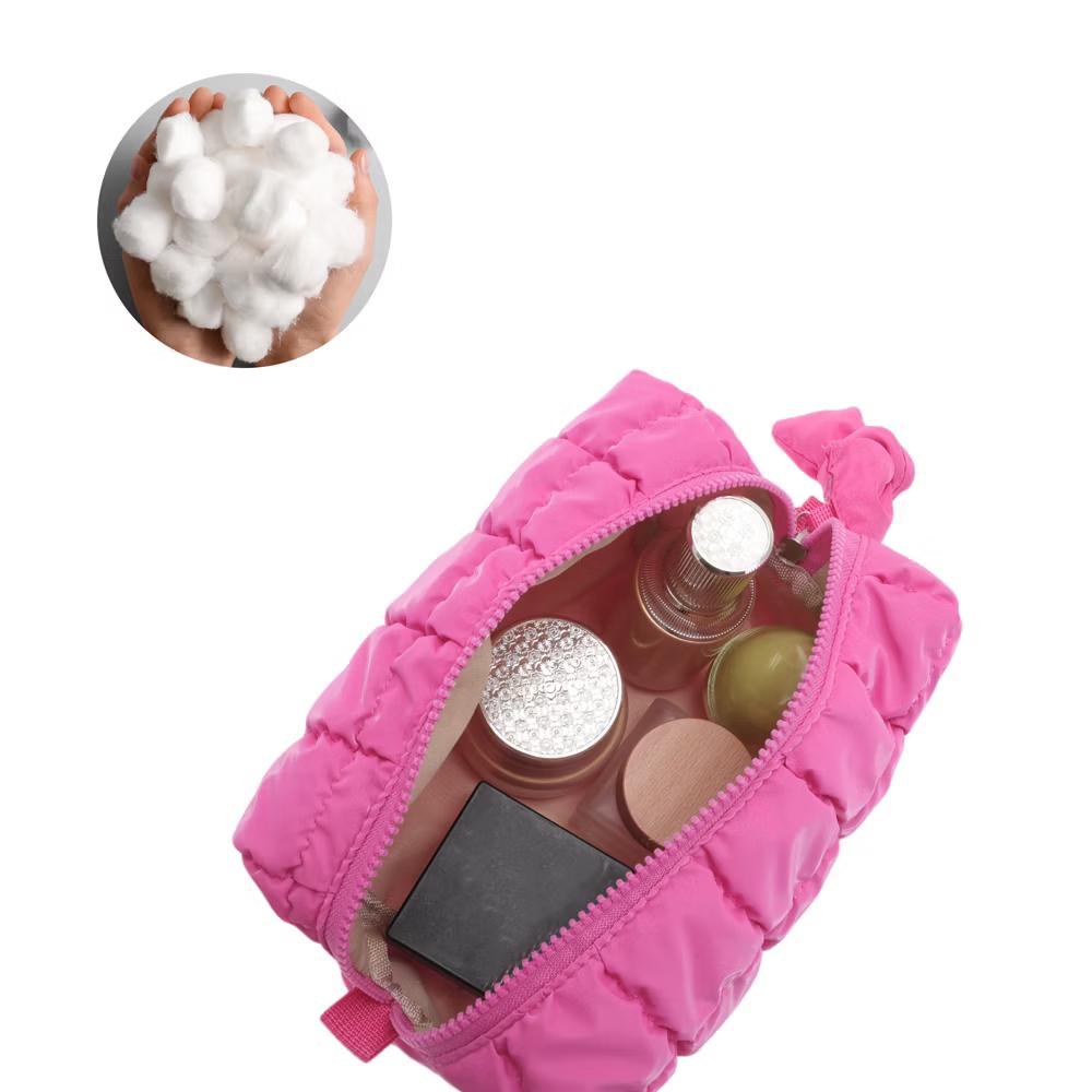 Quilted Makeup Bag 1 Pc - Image 18
