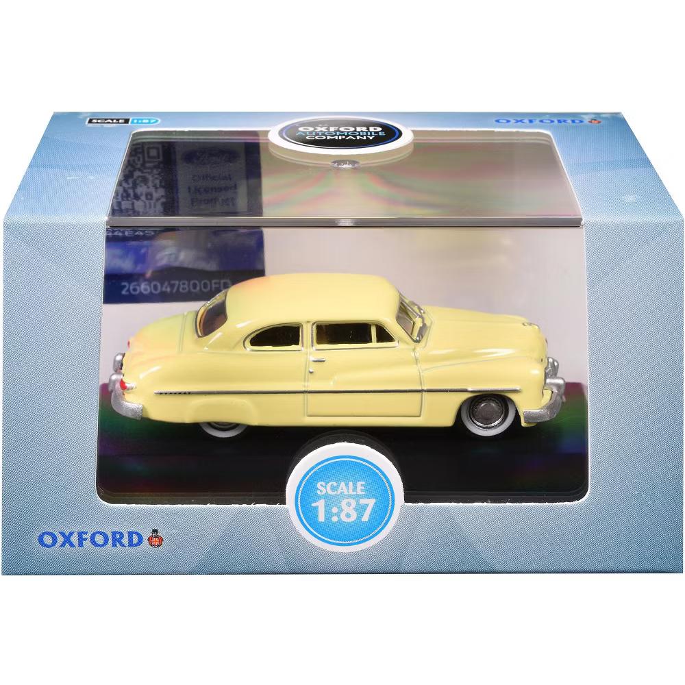1949 Mercury 8 Coupe Calabash Yellow 1/87 (HO) Diecast Model Car - Image 5