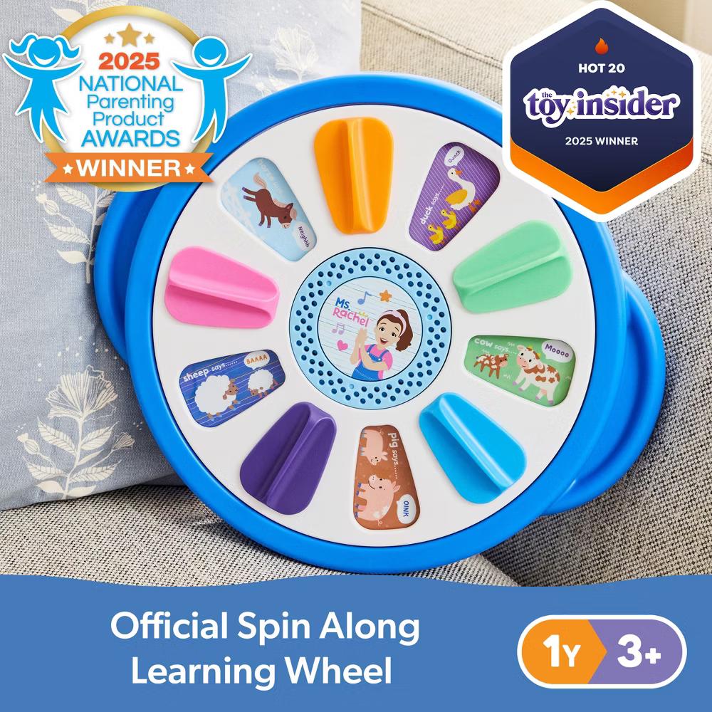 Ms. Rachel Spin Along Learning Wheel - Image 10