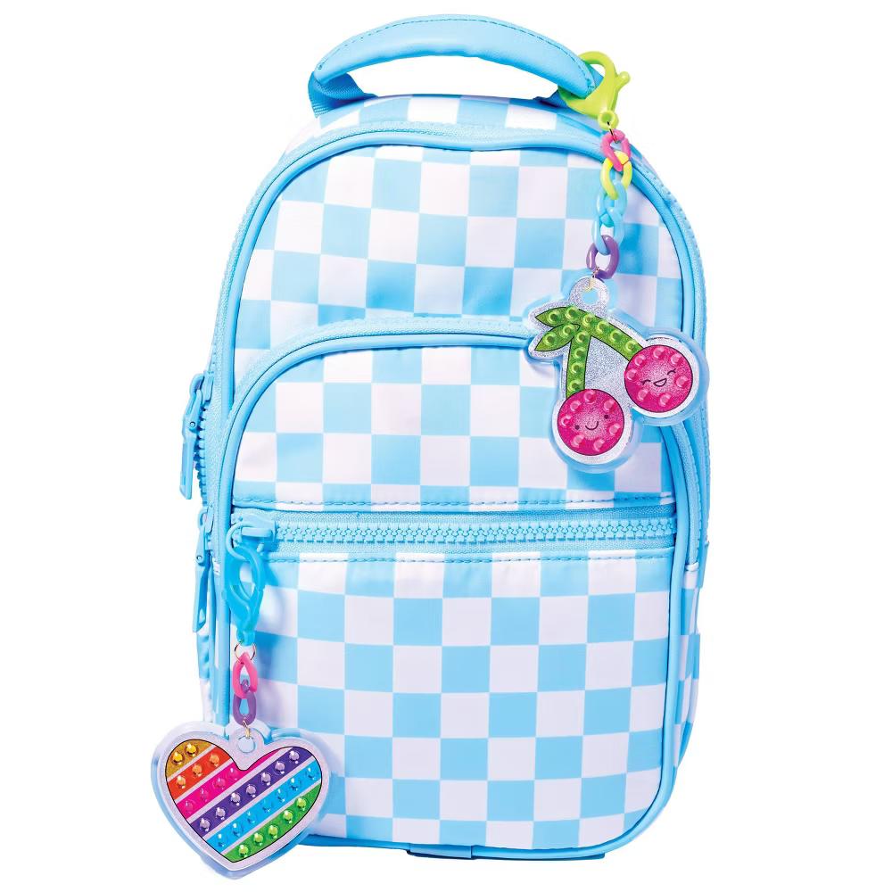 Creativity for Kids 5ct Keychains and 10ct Stickers Activity Big Gem Diamond Painting Activity Craft Kit - Image 4