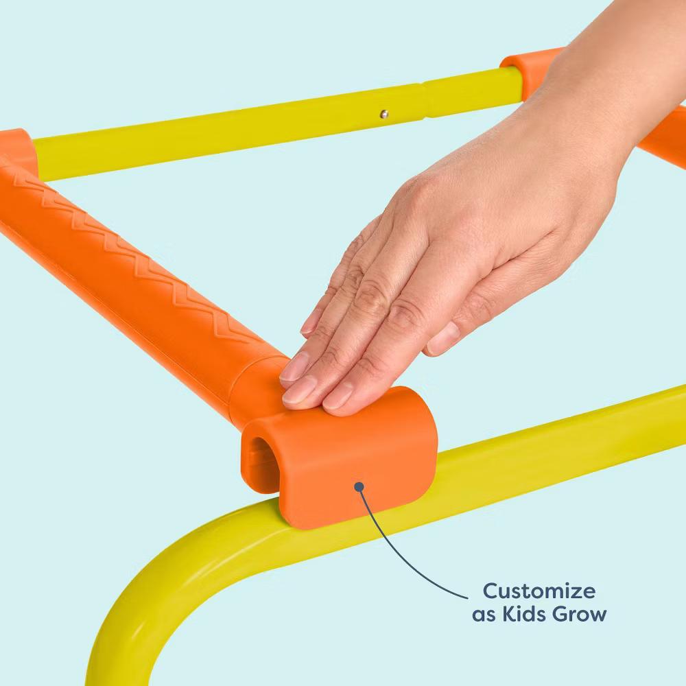 WonderGym Climbing Set - Indoor/Outdoor Jungle Gym with Standing Swing - Image 2