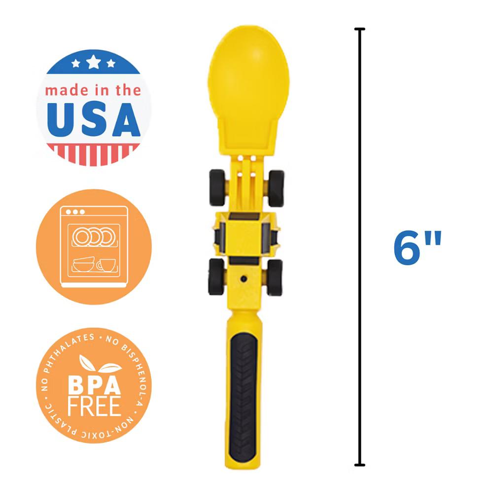 Constructive Eating Utensil and Divided Plate Set for Kids and Toddlers - Image 11