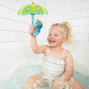 Fill 'N' Rain Peacock Umbrella: Bath Toys, 6 Pieces