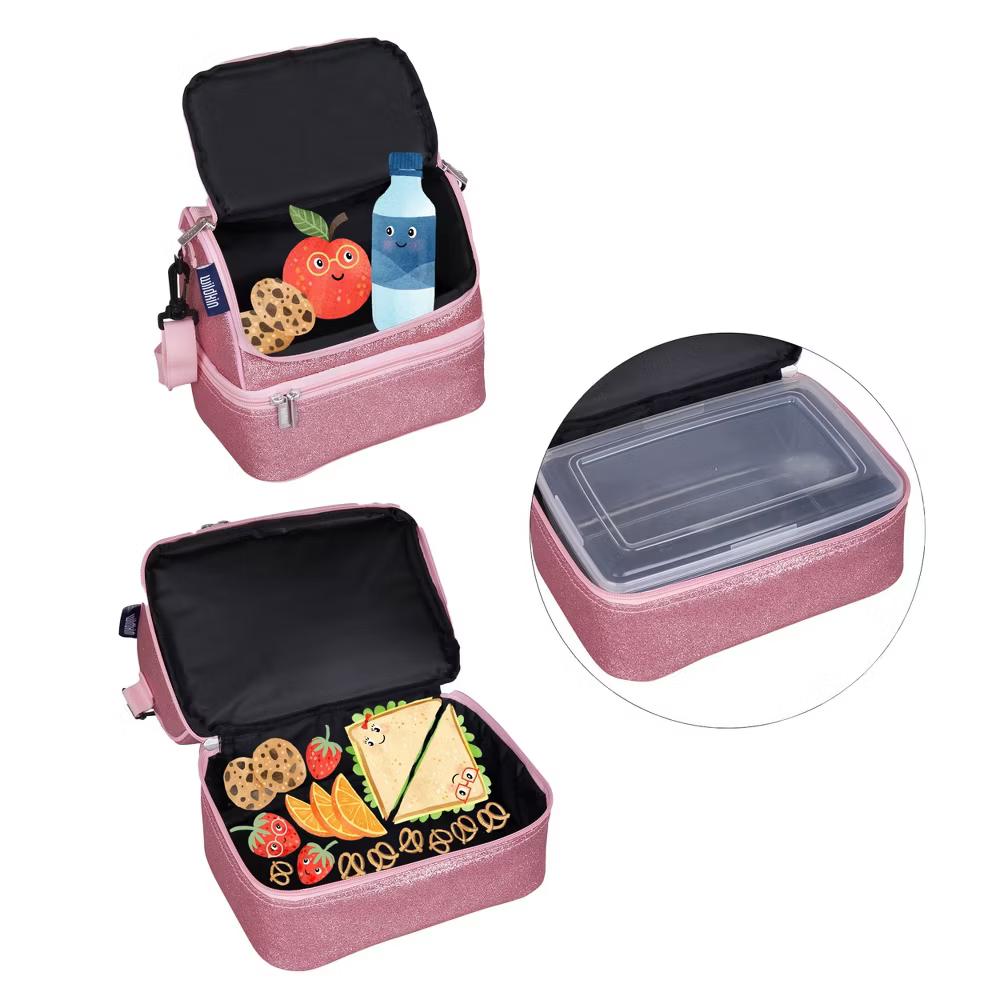 Wildkin Solid Two Compartment Kids Lunch Bag - Image 22
