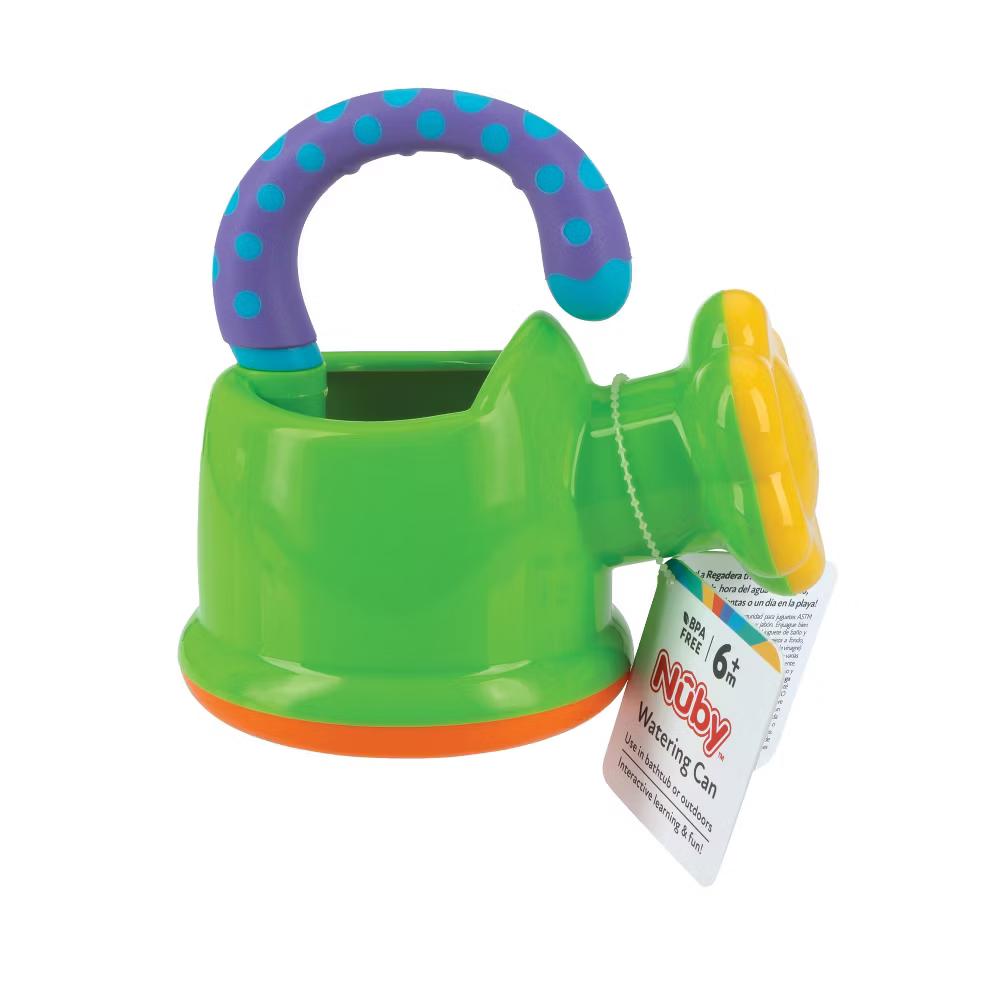 Nuby Watering Can Bath Toy: BPA-Free, Sensory Development, Fine Motor Skills - Image 5