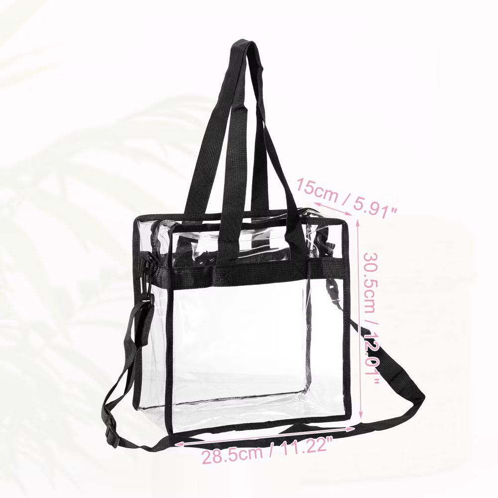 Zipper Clear Makeup Bag 1 Pc - Image 3