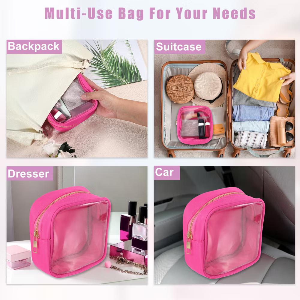 Waterproof Clear Mini Makeup Bag 1 Pc - Image 17