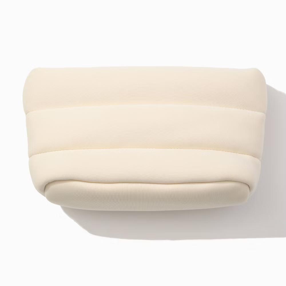 Puffer Cosmetic Pouch - Coconut - Image 3