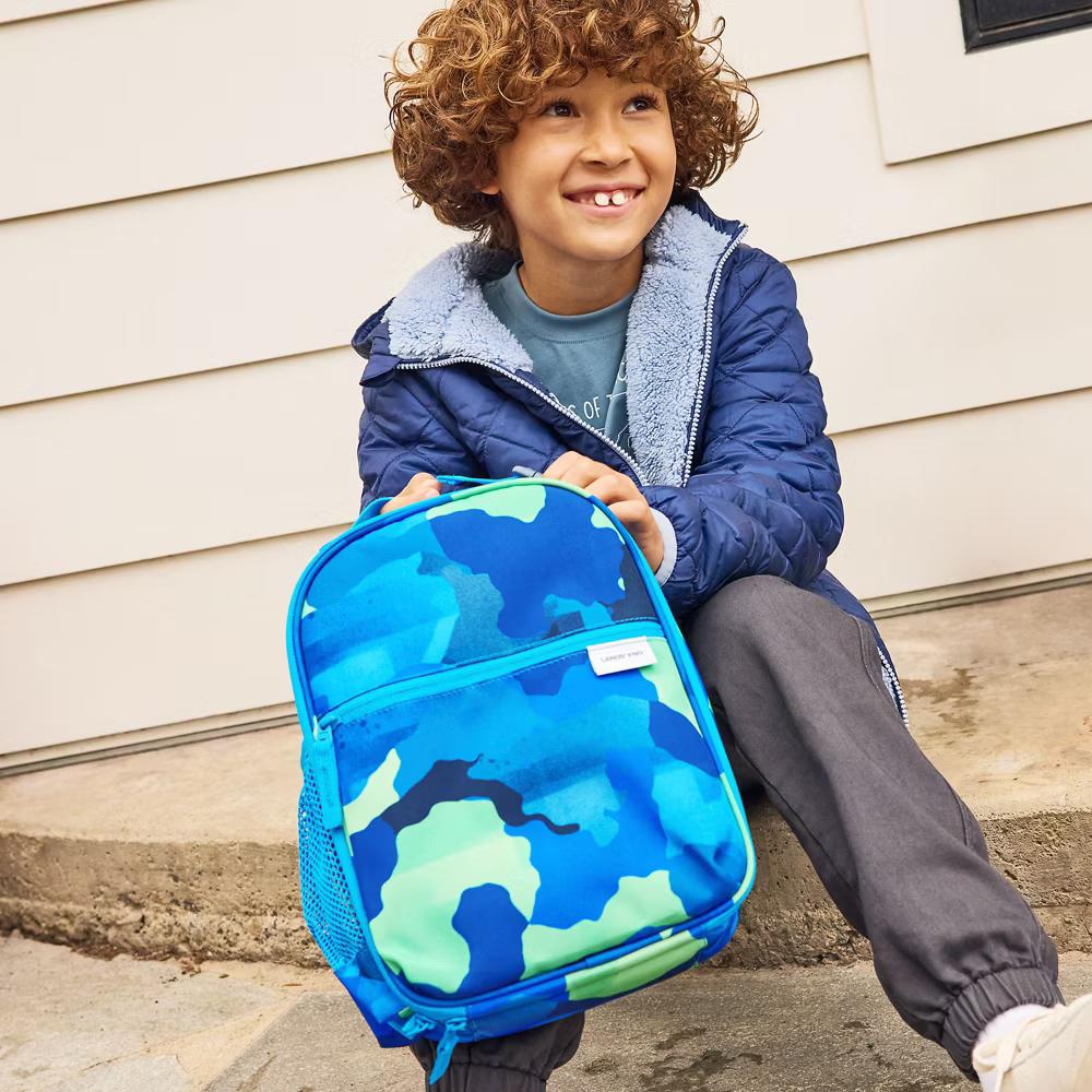 Lands' End Kids Insulated Soft Sided Lunch Box - Image 21