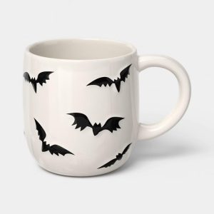 15 fl oz Stoneware Scattered Bats Mug - Hyde and EEK! Boutique™