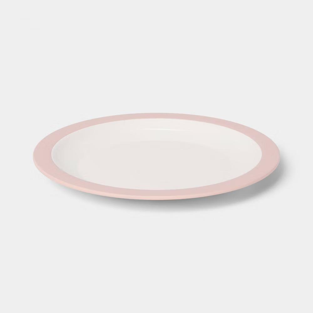 10.5" Plastic Dinner Plate with Decal - Image 4