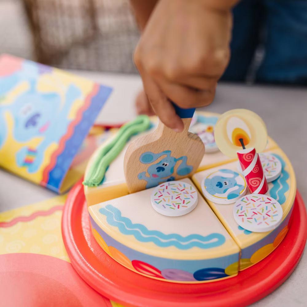 Blue's Clues & You! Wooden Birthday Party Play Set - 38pc - Image 8