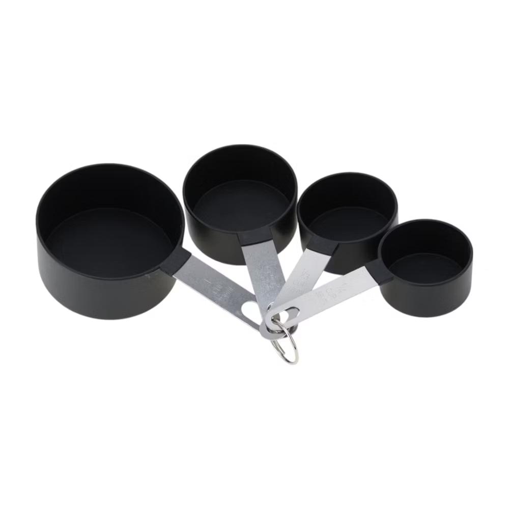 Measuring Cups 4-Piece Measuring Cup Set Dishwasher Safe Stainless Steel PP 1 Set - Image 4