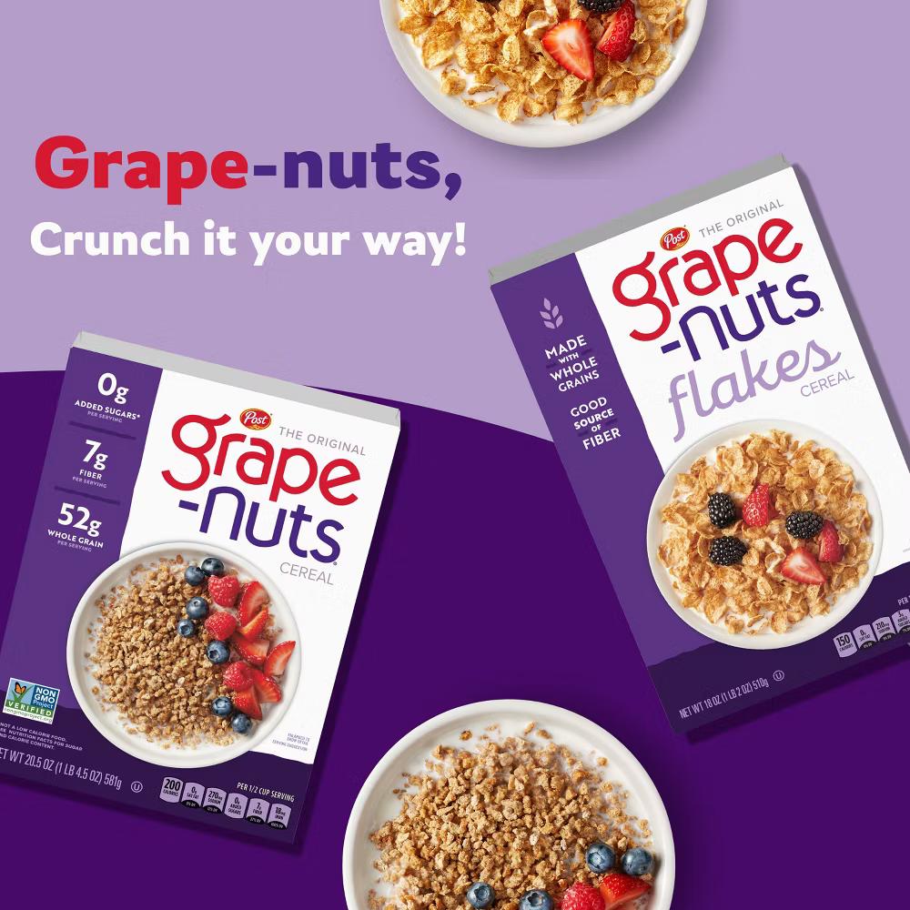 Grape-Nuts Breakfast Cereal - 20.5oz - Image 7