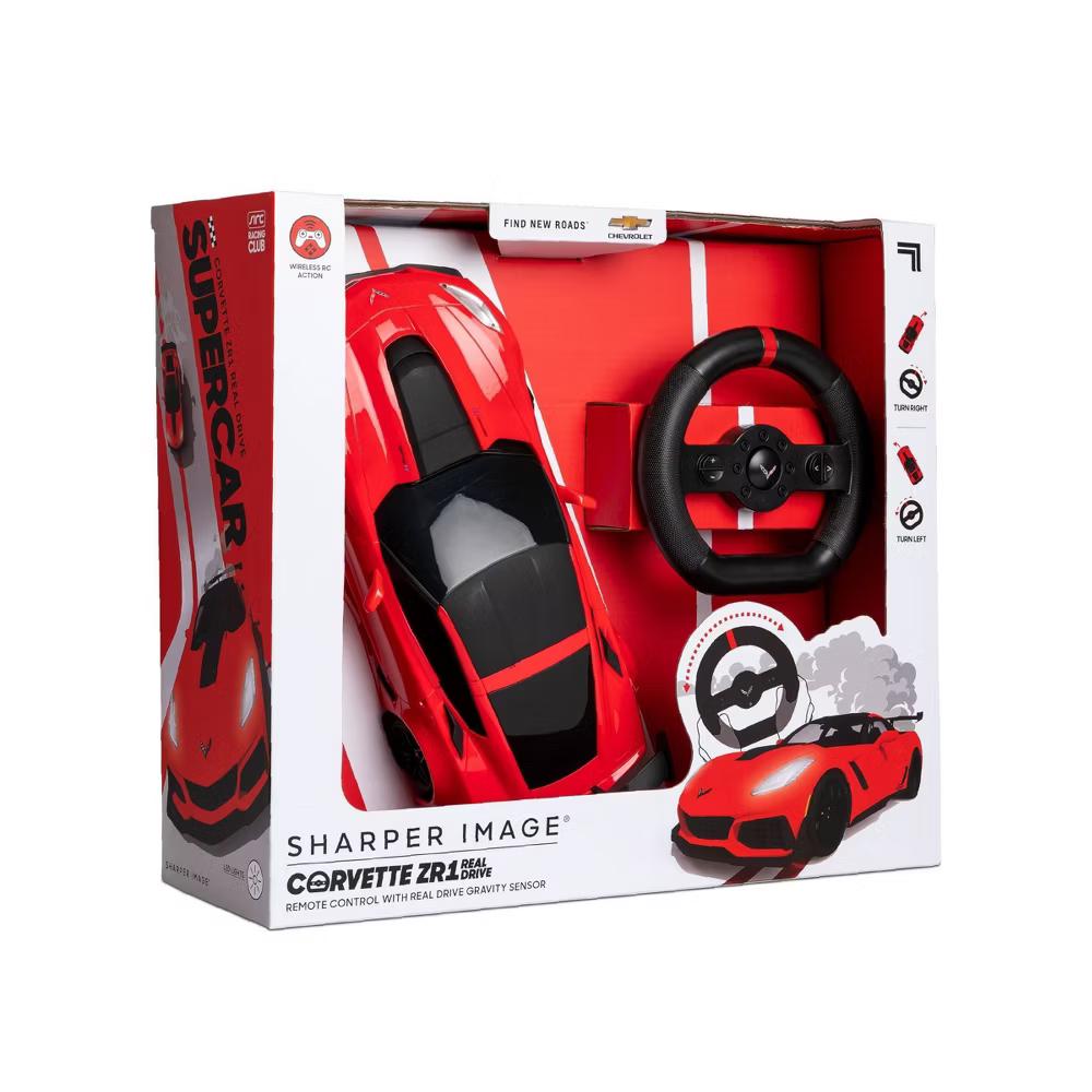 Sharper Image Toy RC Corvette ZR1 Real Drive Gravity Sensor Remote Control Car - Image 8