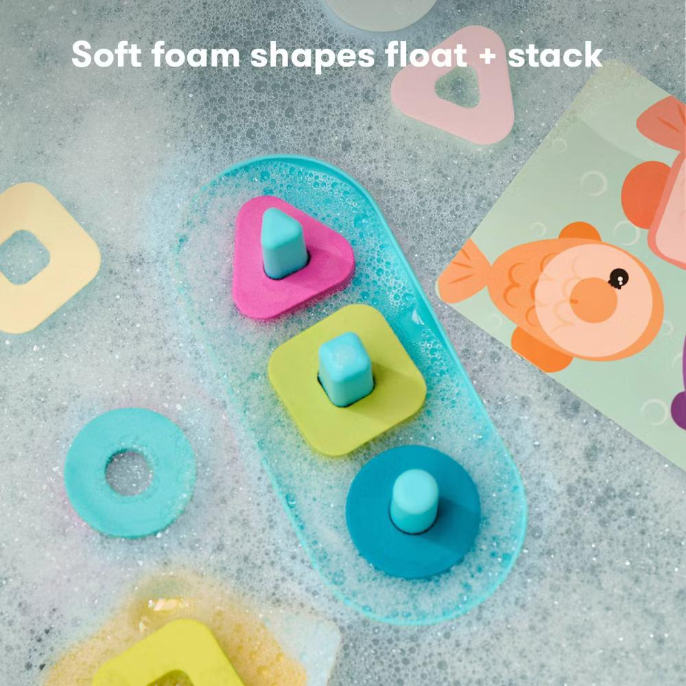 Sort + Solve Bath Puzzles, Age 18-36m - 10pc - Image 6