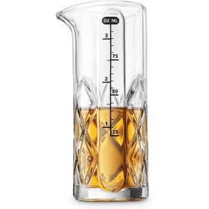 Final Touch Glass Yarai Measuring Jiggerglass for Liquor
