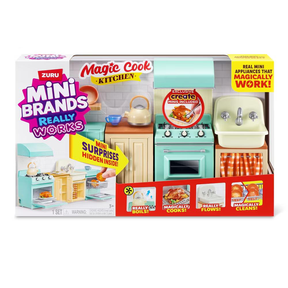 Mini Brands Magic Cook Kitchen Playset - Image 4