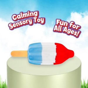 Squeeezy Americana Rocket Pop Fidget Toy