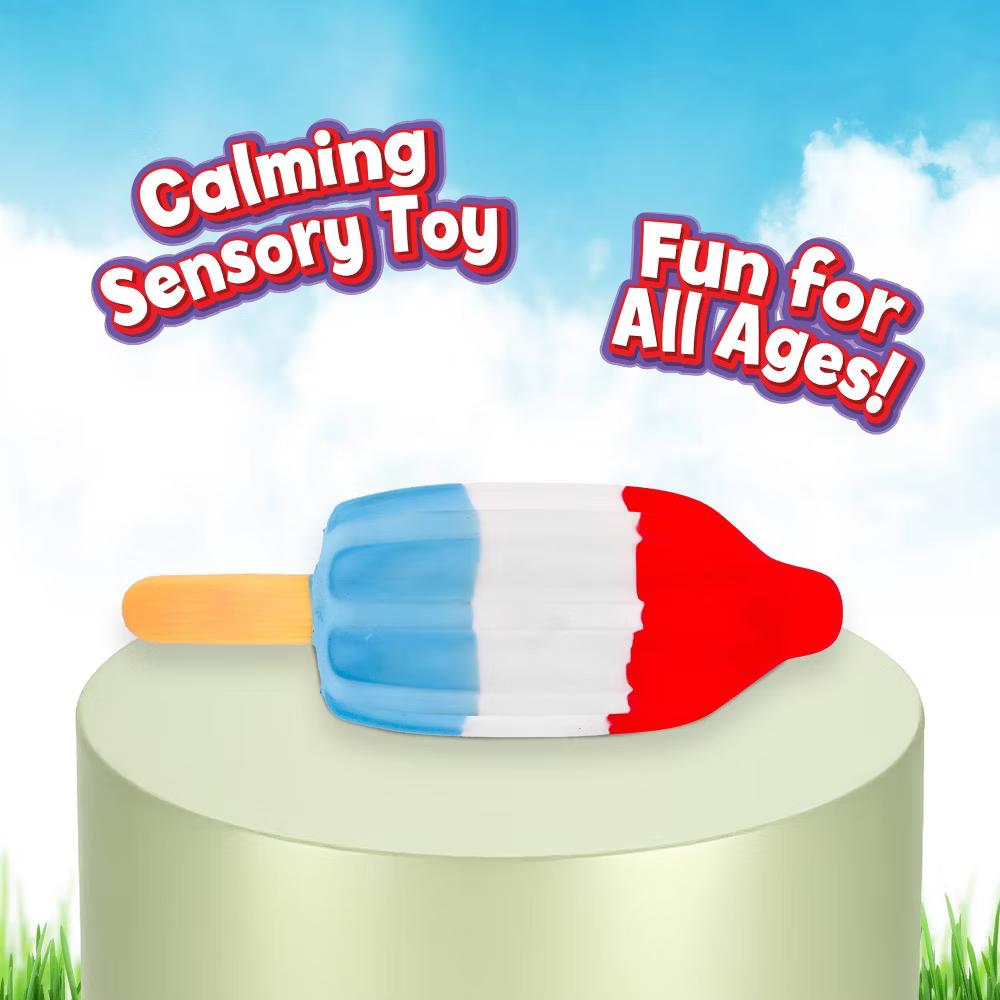 Squeeezy Americana Rocket Pop Fidget Toy