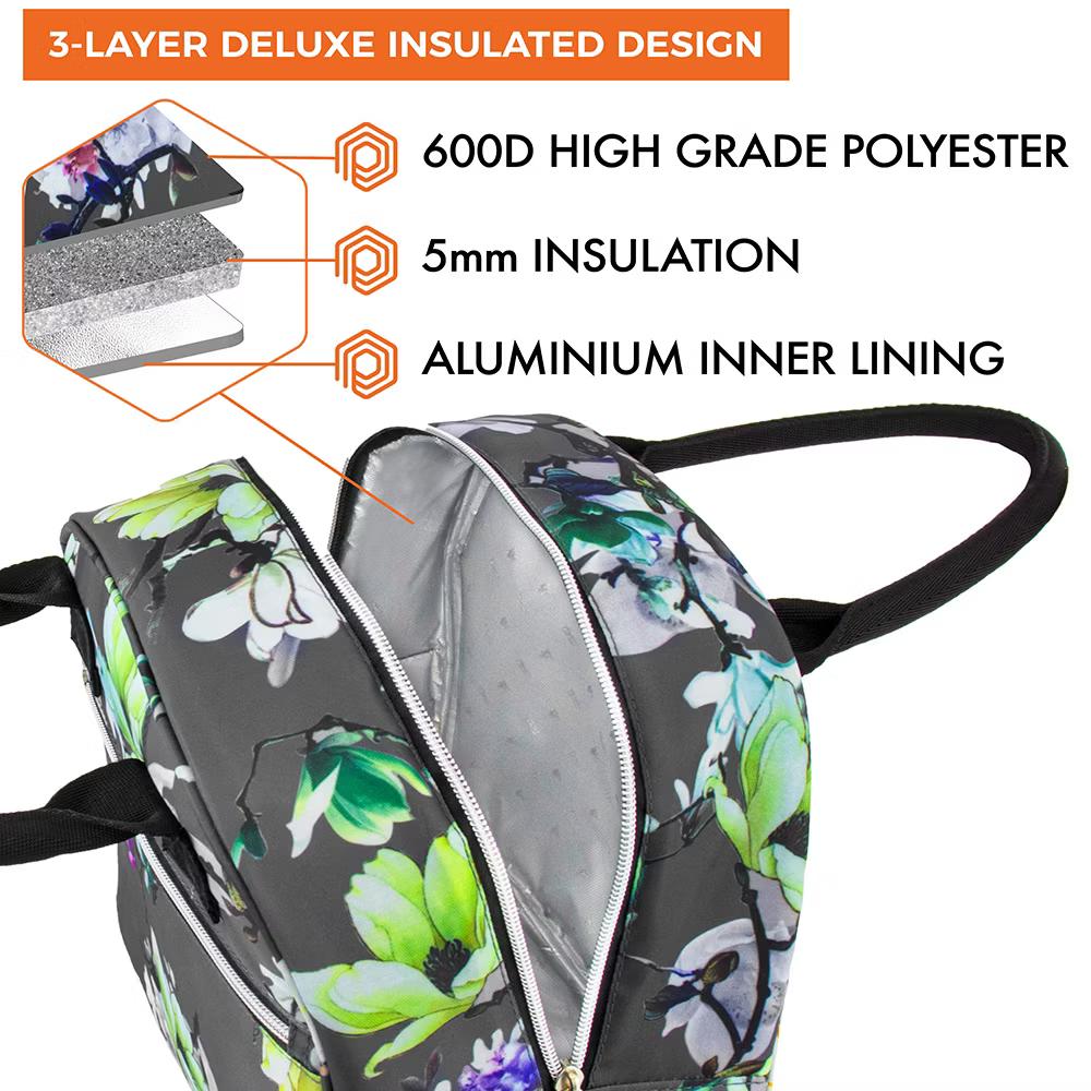 Insulated Lunch Box Women, Cooler Bag Tote Girls Kids Teen Adult, Soft Reusable Thermal Meal Prep Purse - Image 22