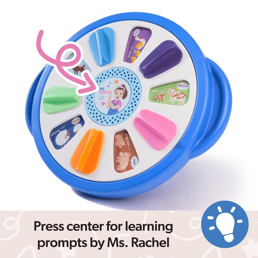 Ms. Rachel Spin Along Learning Wheel - Image 4