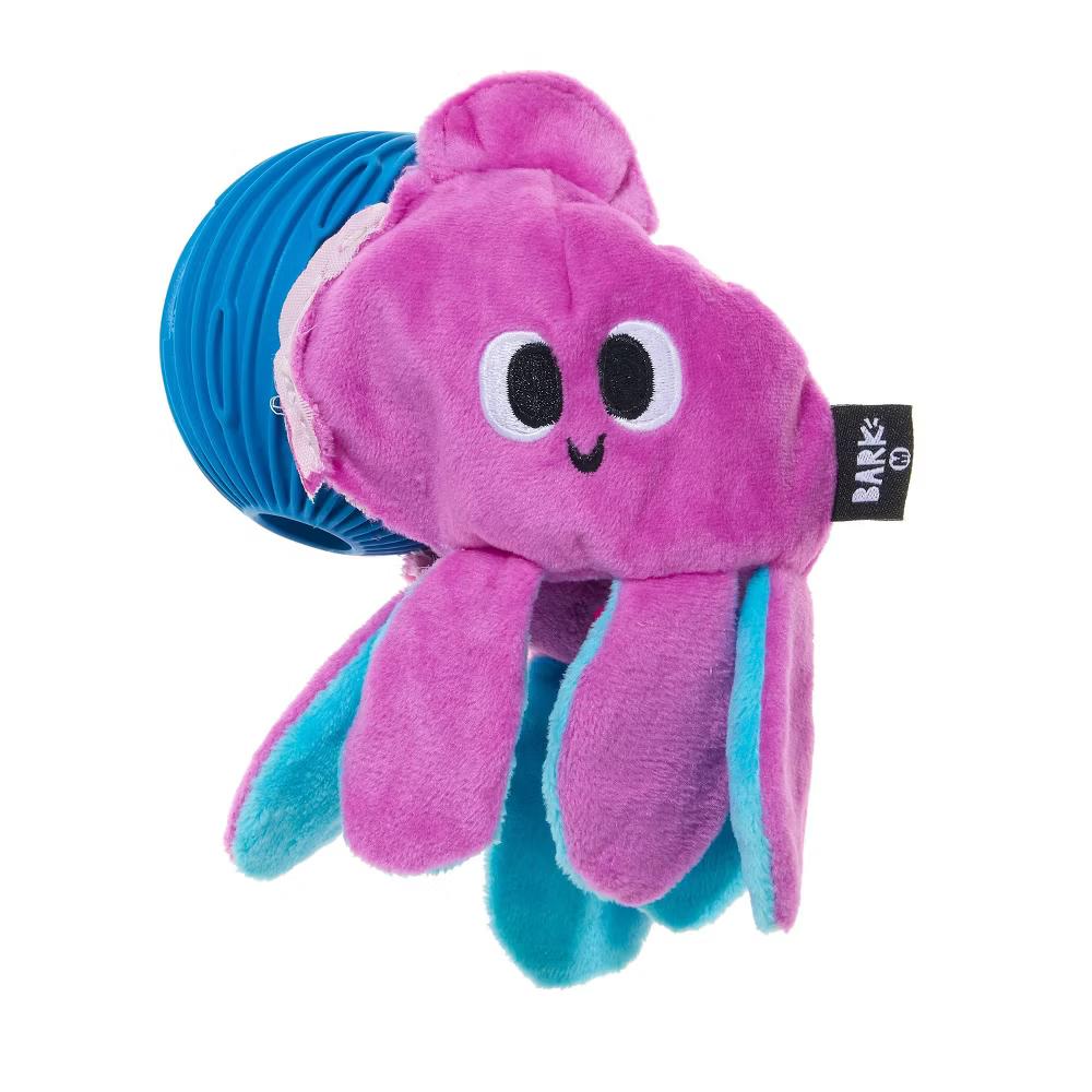 Octopus Dog Toy - Squid the Kid: Stuffing Free, Holds Treats, Plush, All Sizes - Image 6