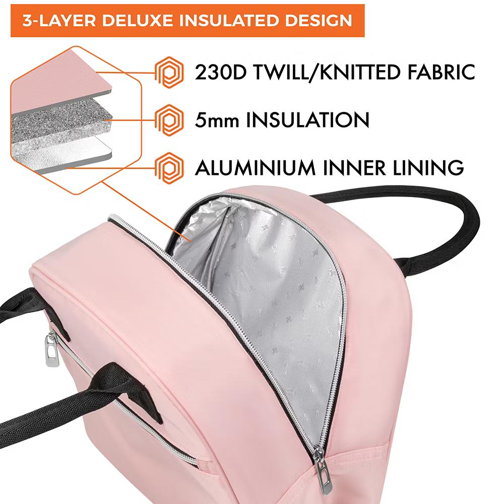 Insulated Lunch Box Women, Cooler Bag Tote Girls Kids Teen Adult, Soft Reusable Thermal Meal Prep Purse - Image 35