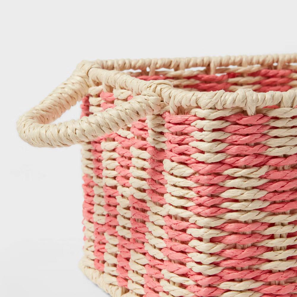 Woven Paper Kids' Storage Bin - Image 4