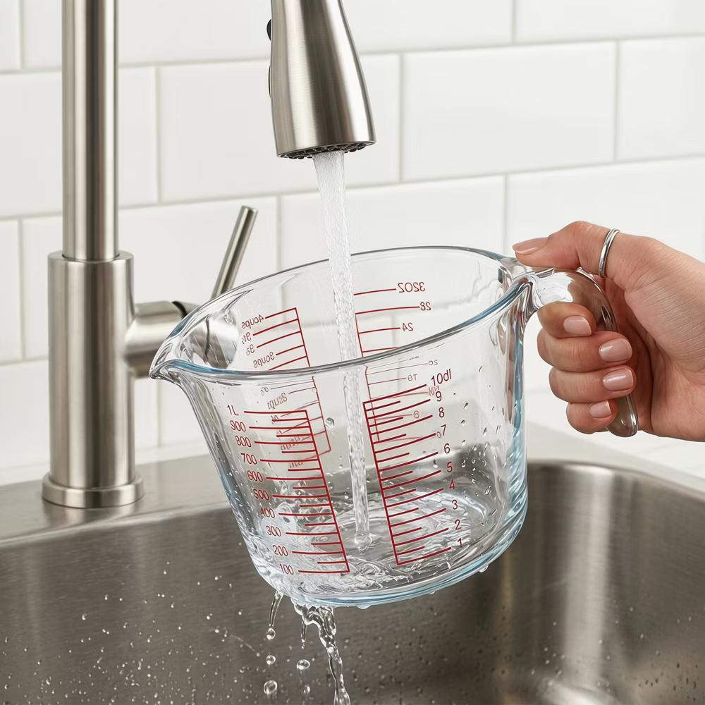 Measuring Cup, 1 Cup Glass Measuring Cup Liquid Measuring Cups, Measure Cups for Kitchen Baking - Image 4