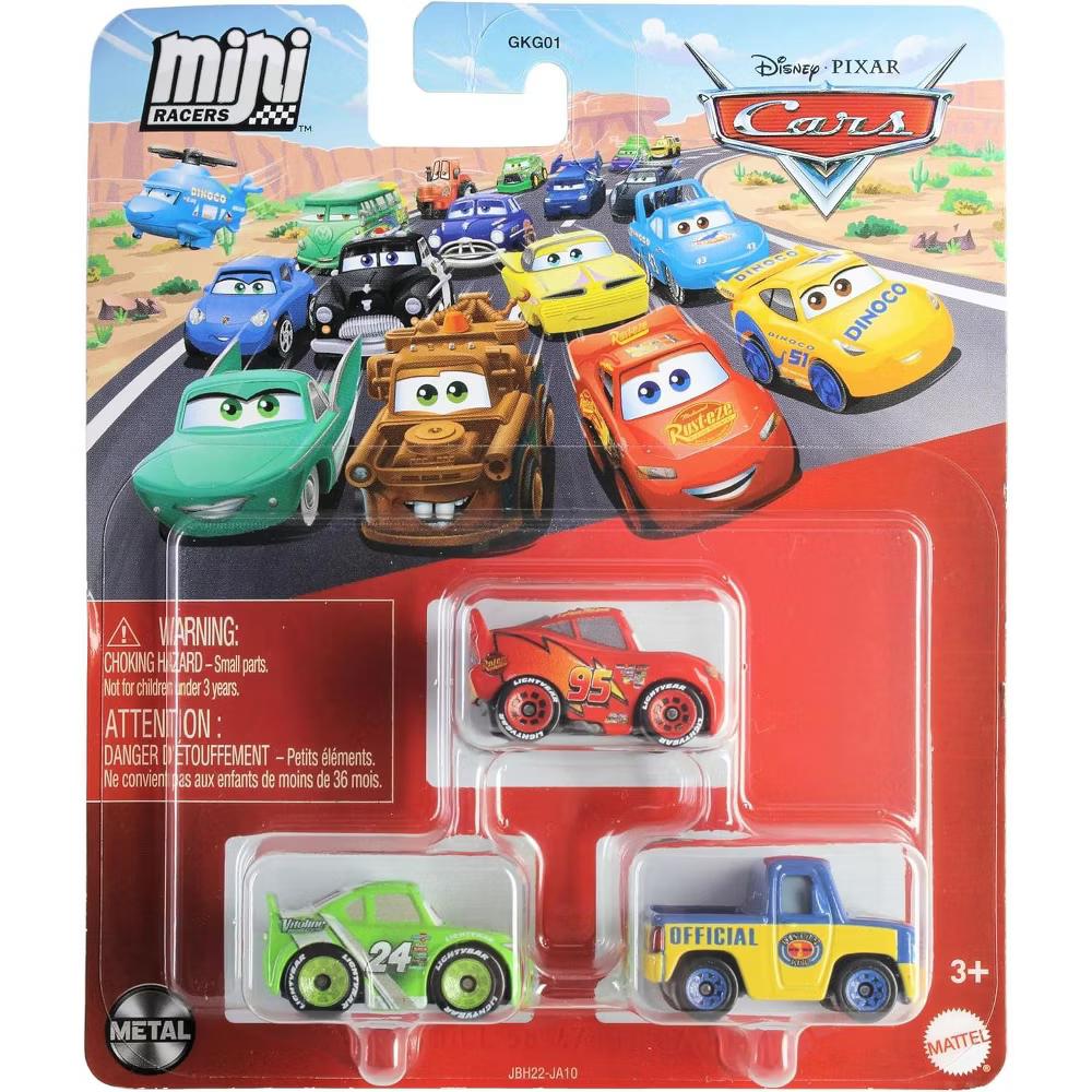 Pixar Cars Mini Racers 3-Pack - Rotor | Die-Cast Metal Vehicles - Image 8