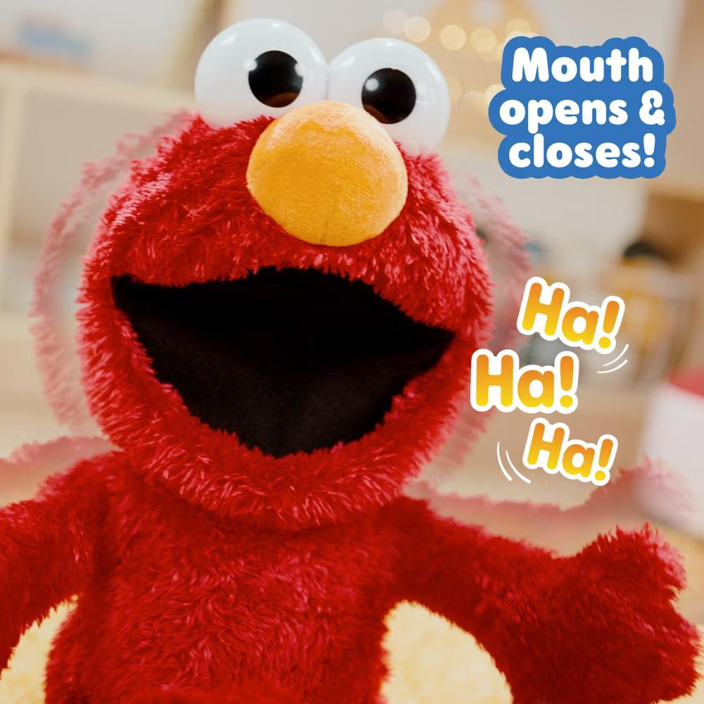 Tickle Me Elmo Giggle Max Interactive Plush Toy - Image 3