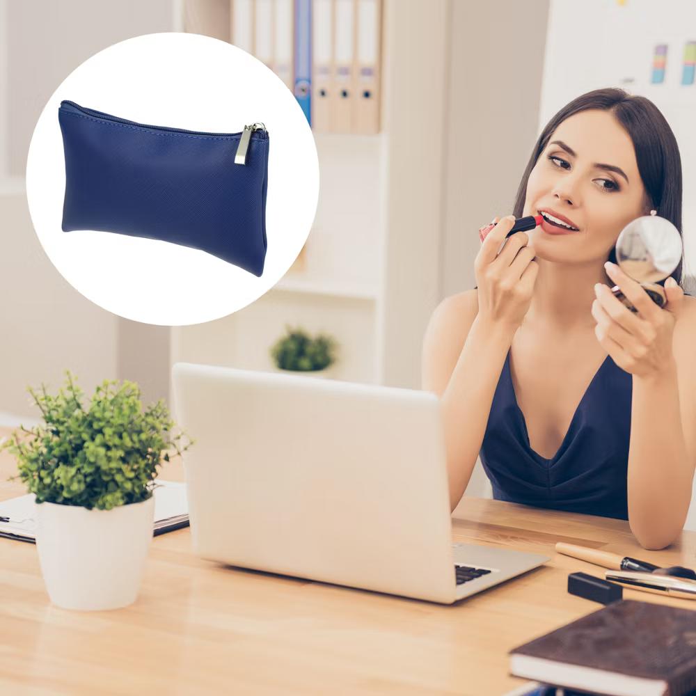 PU Leather Travel Portable Makeup Bag 1 Pc - Image 11