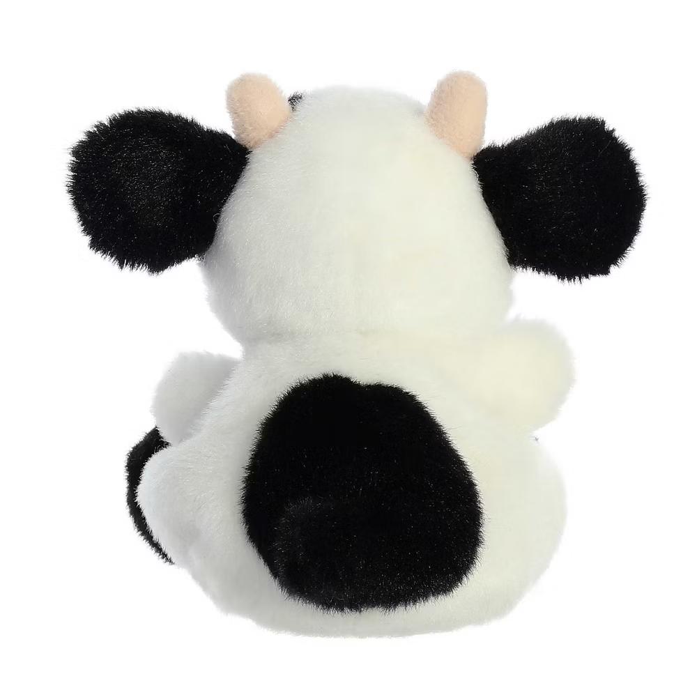 Mini Sweetie Cow Palm Pals Adorable Stuffed Animal White 4.5"