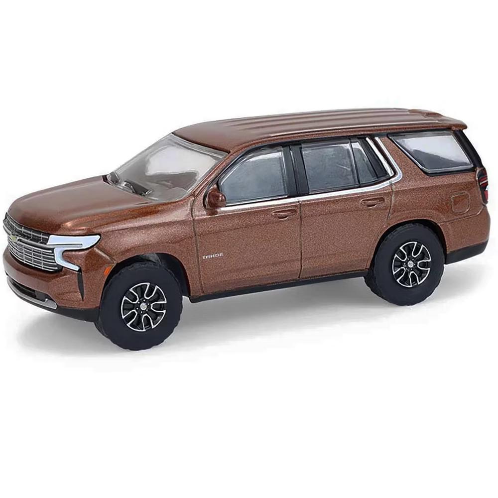 2022 Chevrolet Tahoe Auburn Metallic "Blue Collar Collection" Series 14 1/64 Diecast Model Cars