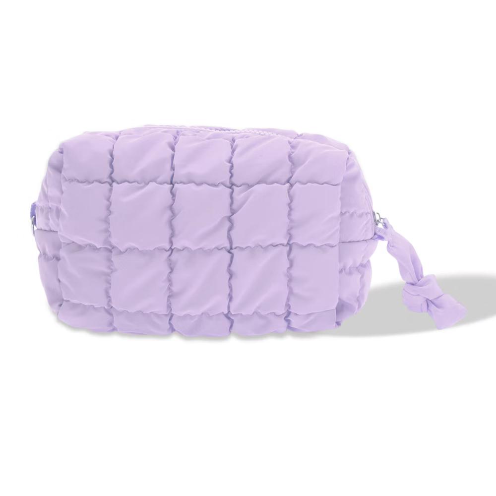 Quilted Makeup Bag 1 Pc
